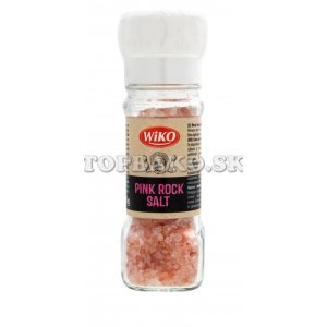 Rúžová kamenná soľ 95g s mlynčekom